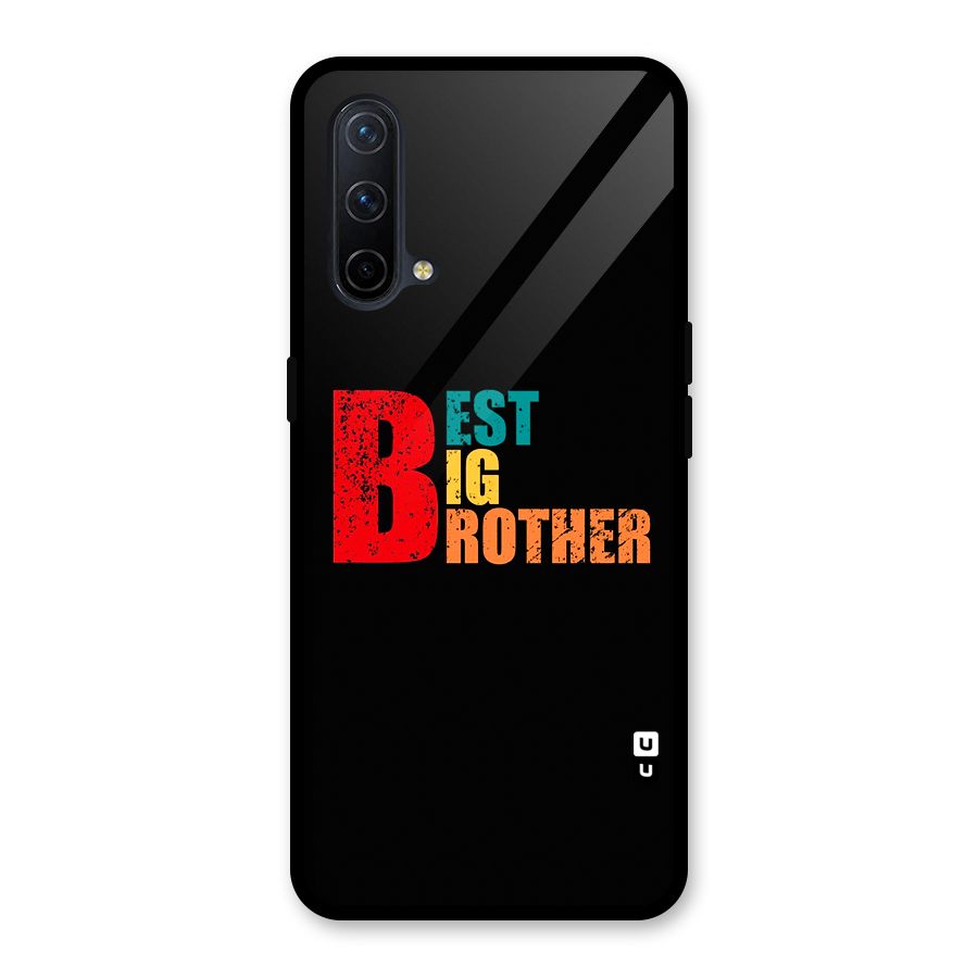 Best Big Brother Glass Back Case for OnePlus Nord CE 5G