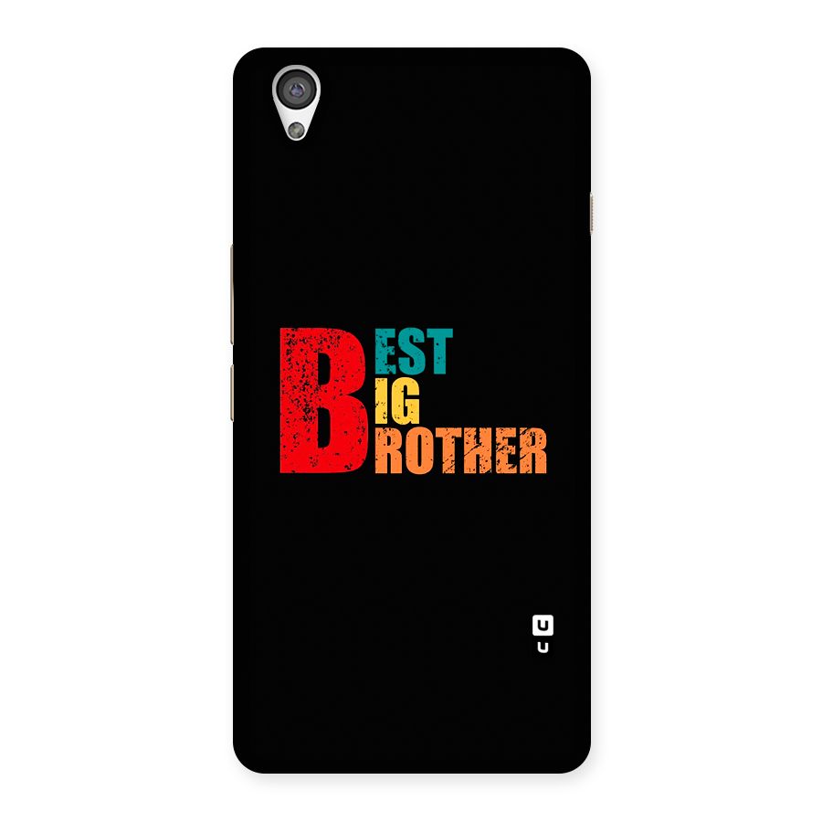Best Big Brother Back Case for OnePlus X