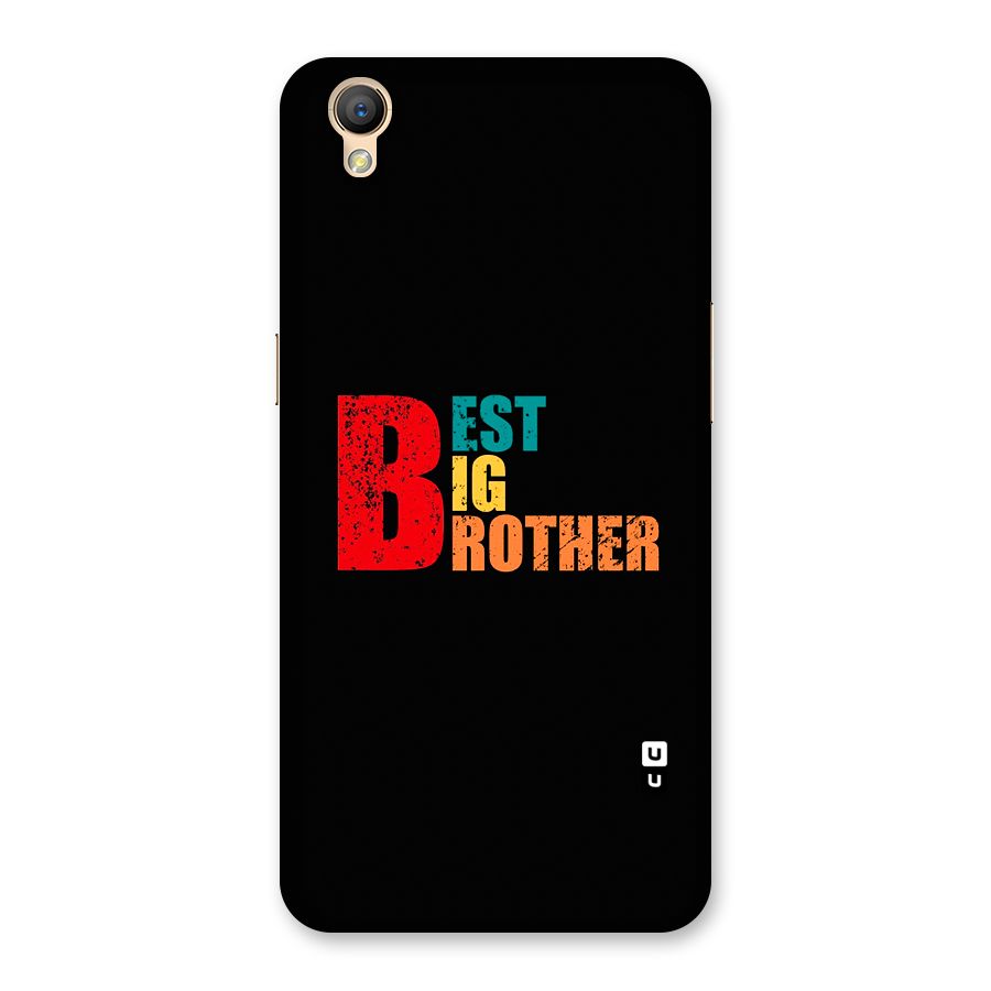 Best Big Brother Back Case for Oppo A37