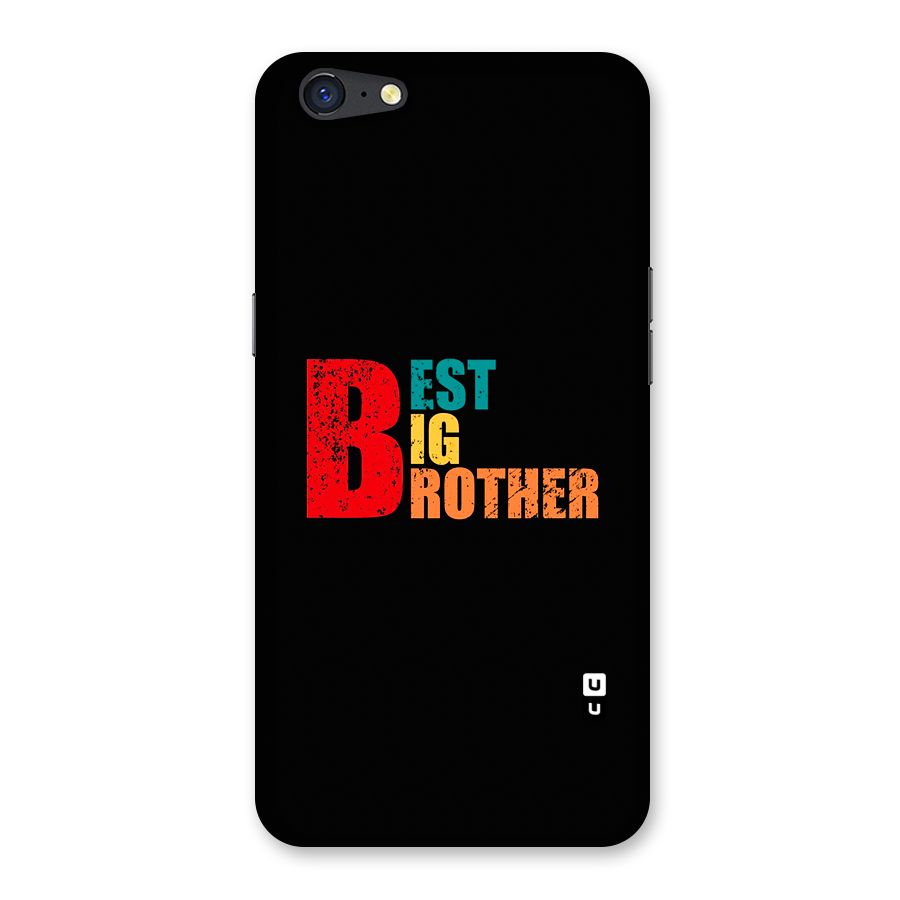 Best Big Brother Back Case for Oppo A71