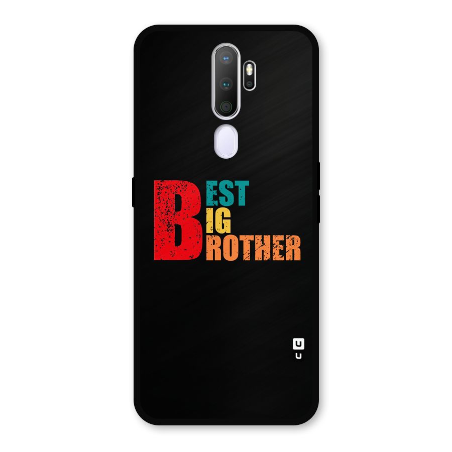 Best Big Brother Glass Back Case for Oppo A9 (2020)