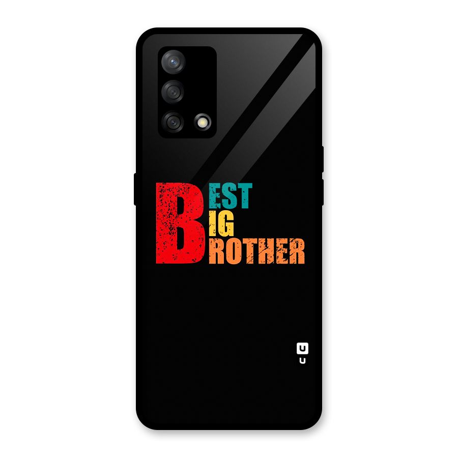 Best Big Brother Glass Back Case for Oppo F19