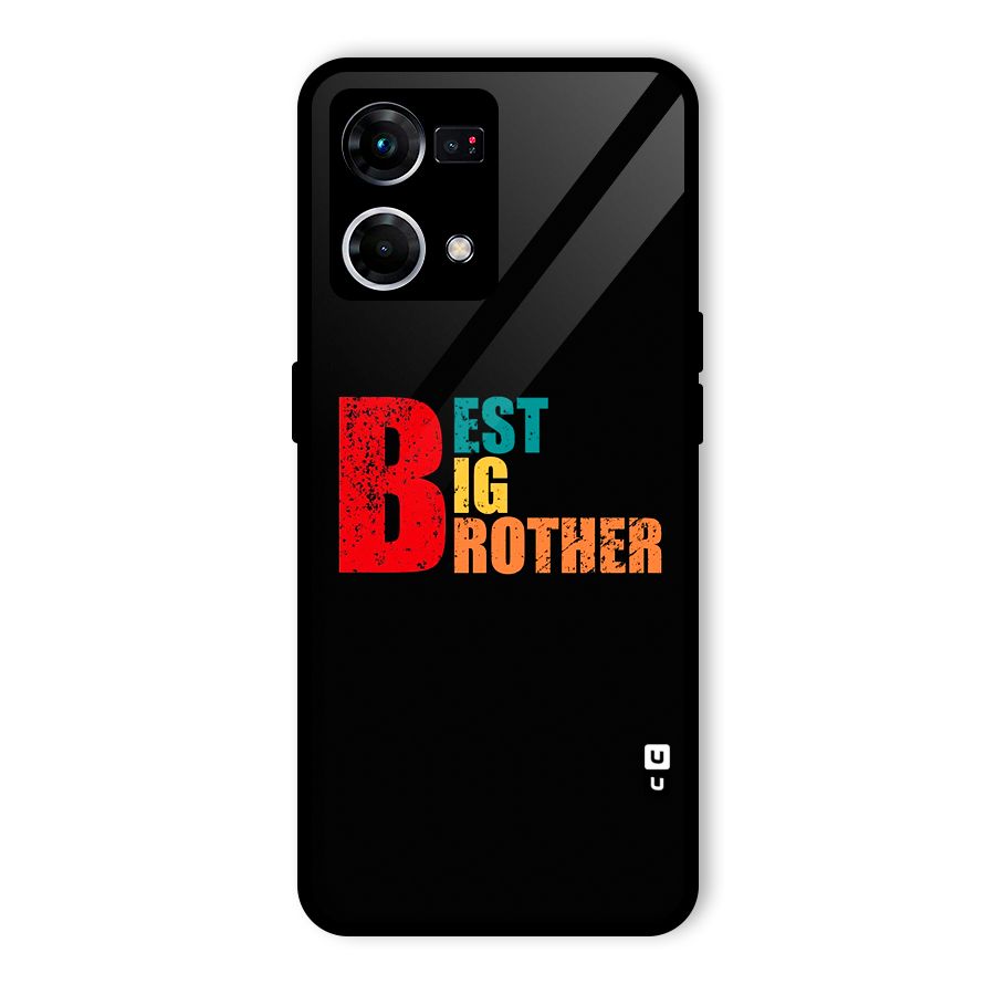 Best Big Brother Glass Back Case for Oppo F21s Pro 4G