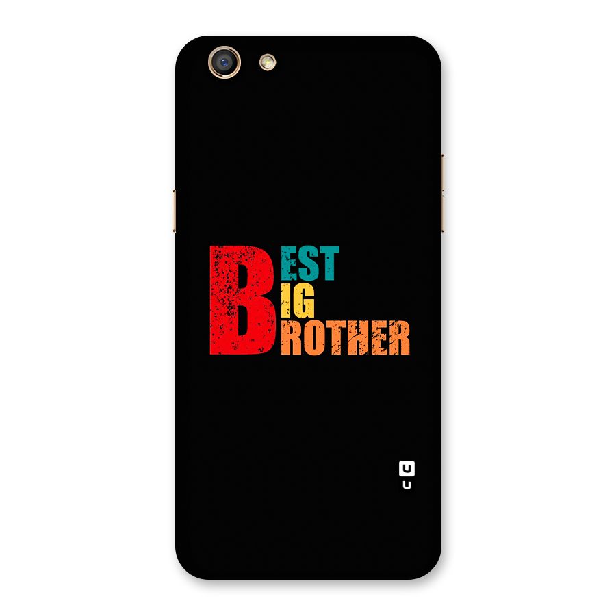 Best Big Brother Back Case for Oppo F3