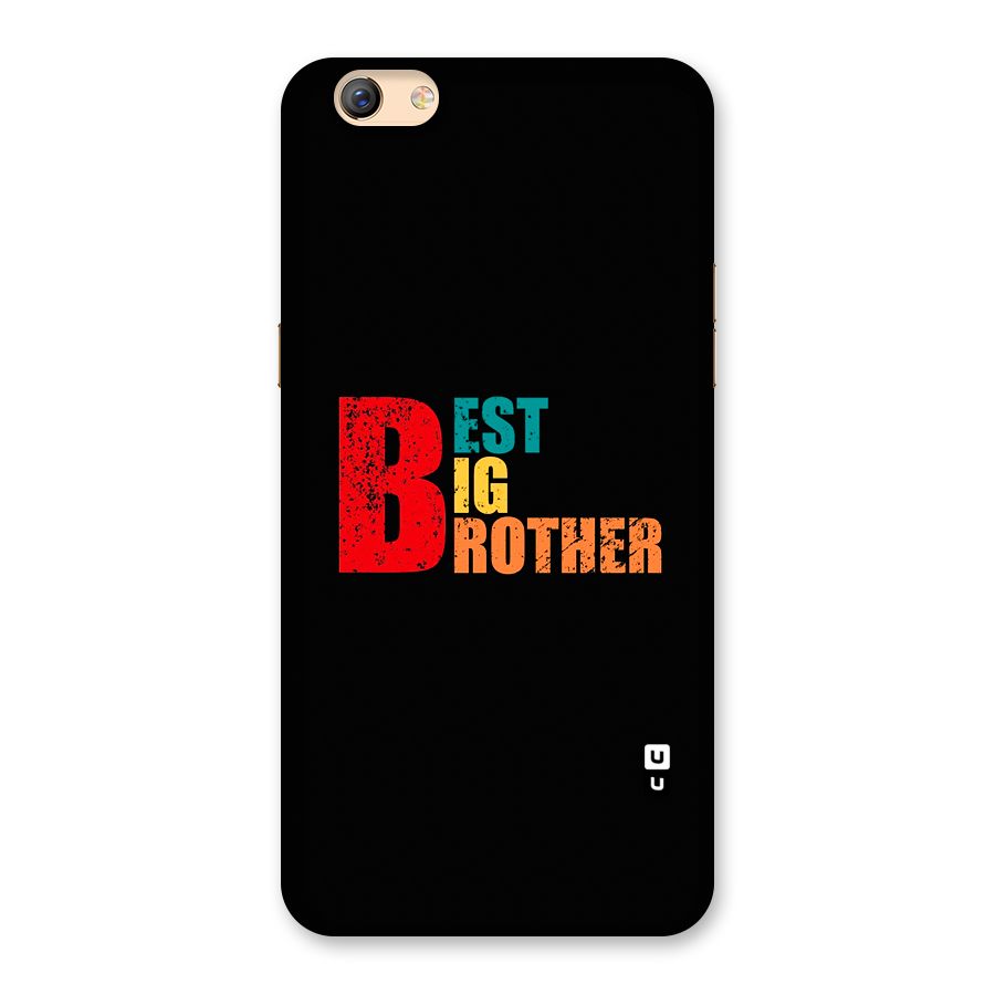 Best Big Brother Back Case for Oppo F3 Plus
