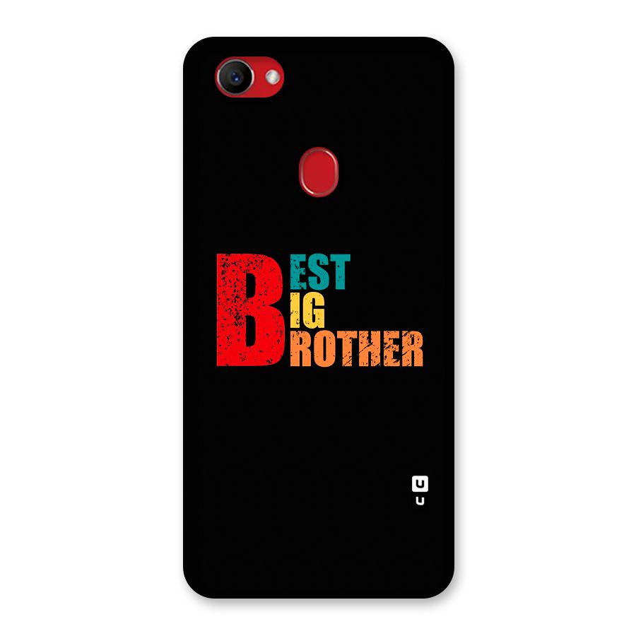Best Big Brother Back Case for Oppo F7