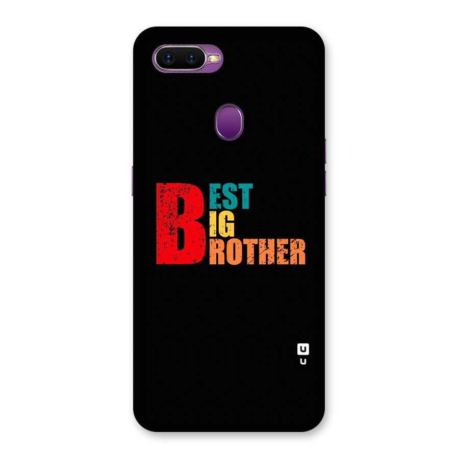 Best Big Brother Back Case for Oppo F9