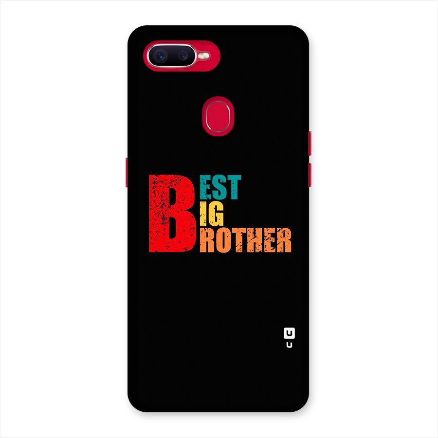 Best Big Brother Back Case for Oppo F9 Pro