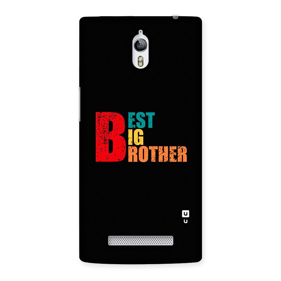 Best Big Brother Back Case for Oppo Find 7