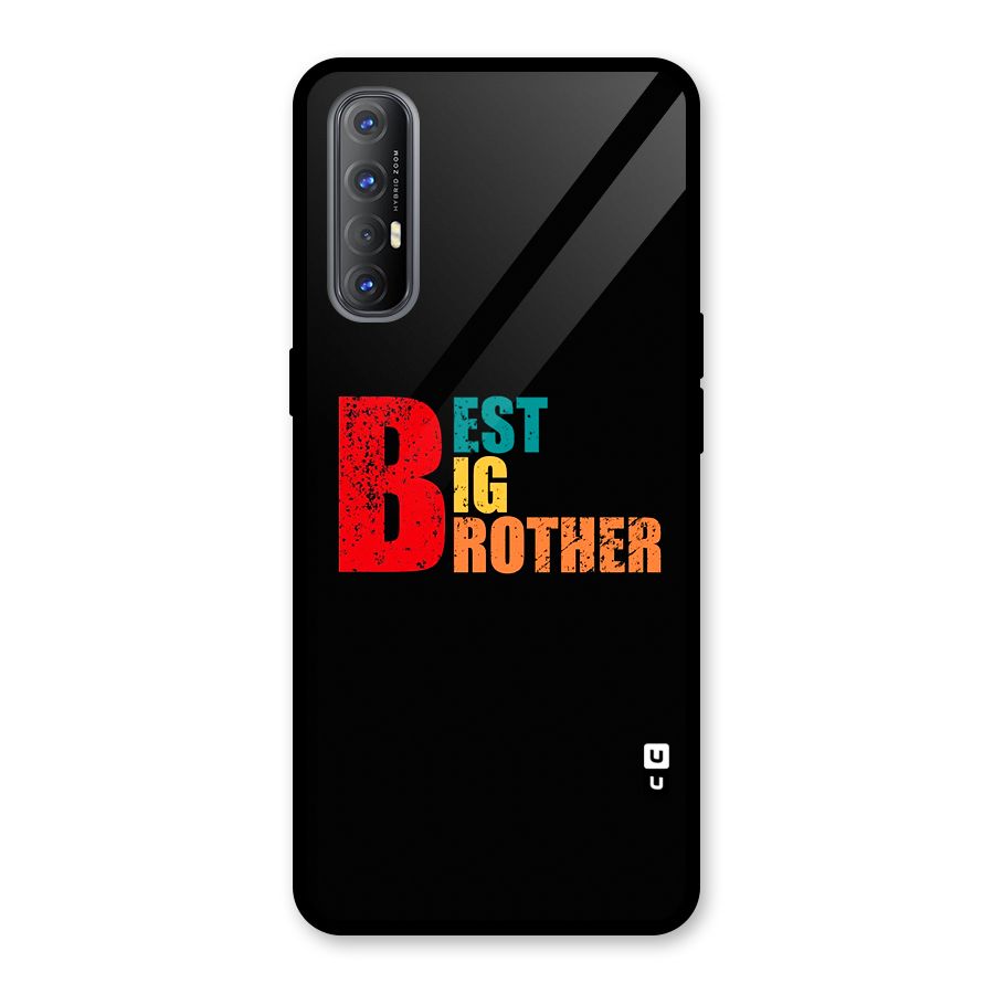 Best Big Brother Glass Back Case for Oppo Reno3 Pro