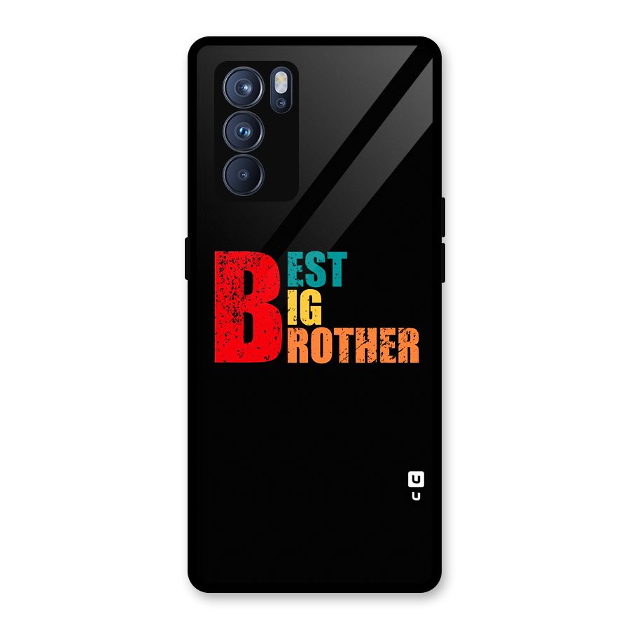 Best Big Brother Glass Back Case for Oppo Reno6 Pro 5G