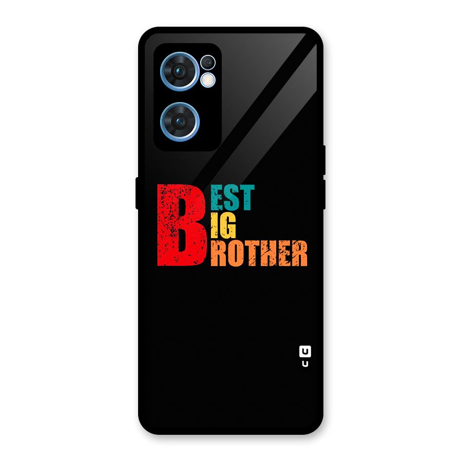 Best Big Brother Glass Back Case for Oppo Reno7 5G