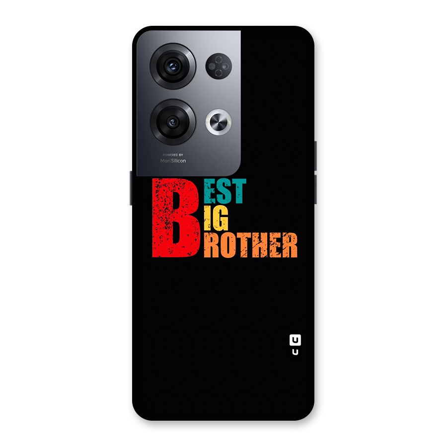 Best Big Brother Back Case for Oppo Reno8 Pro 5G