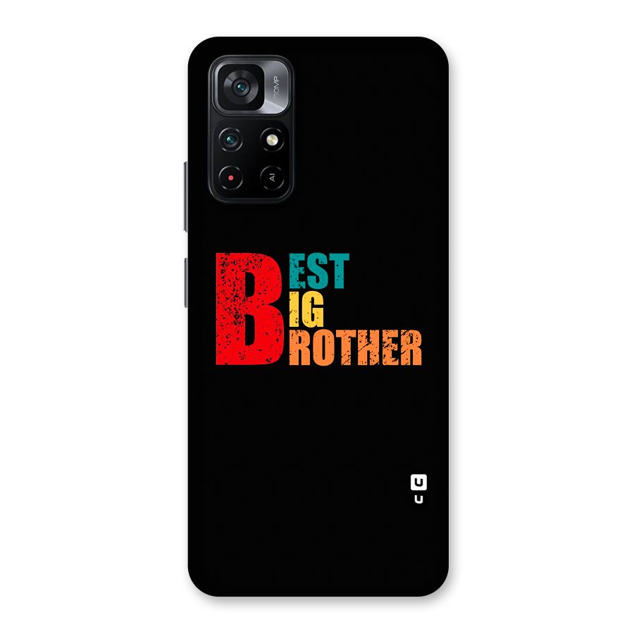 Best Big Brother Glass Back Case for Poco M4 Pro 5G