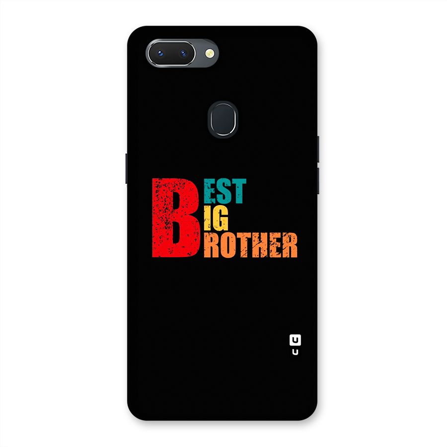 Best Big Brother Back Case for Realme 2