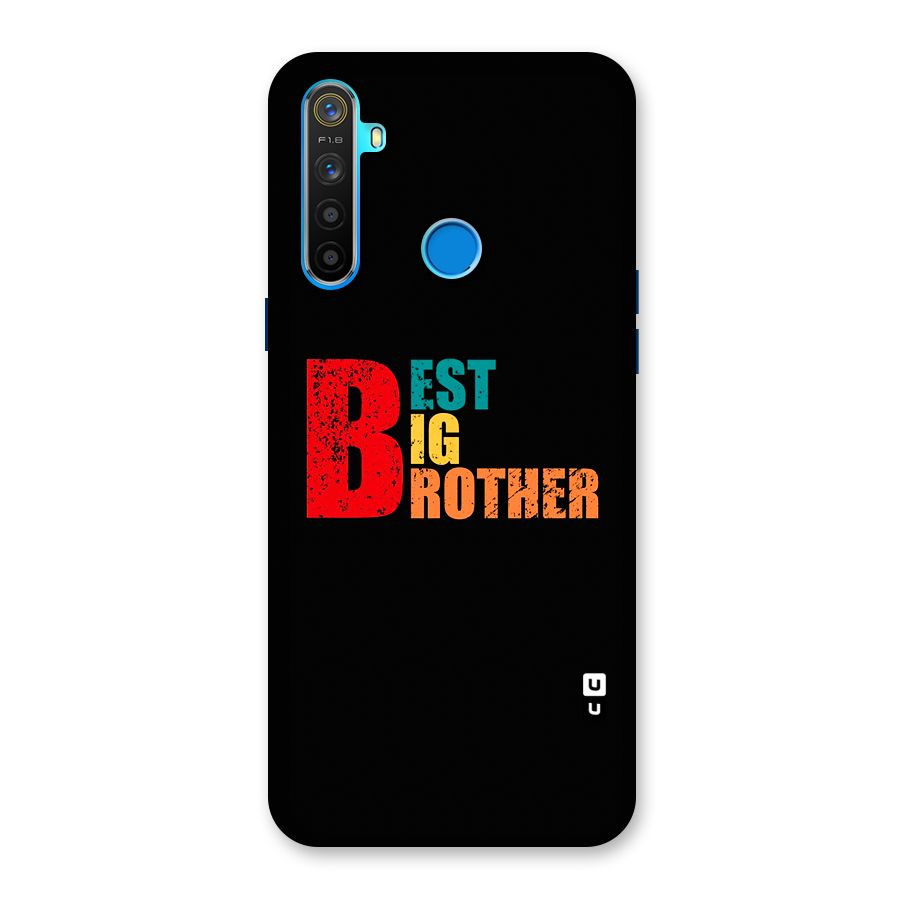 Best Big Brother Back Case for Realme 5