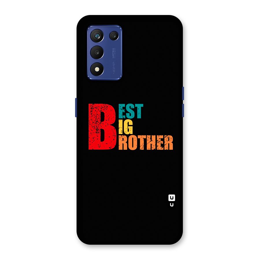 Best Big Brother Glass Back Case for Realme 9 5G Speed