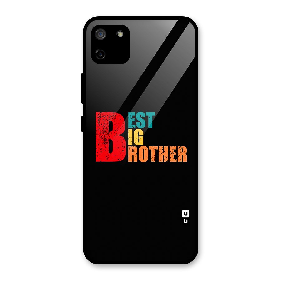 Best Big Brother Glass Back Case for Realme C11