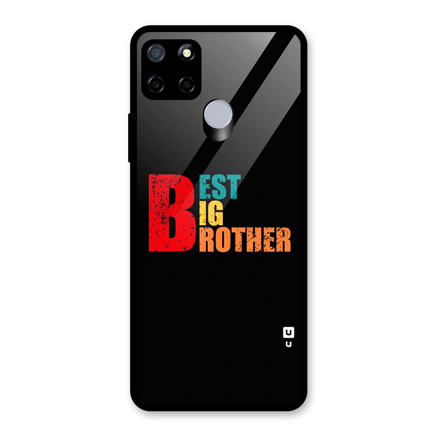 Best Big Brother Glass Back Case for Realme C12