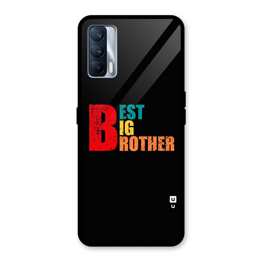 Best Big Brother Glass Back Case for Realme X7