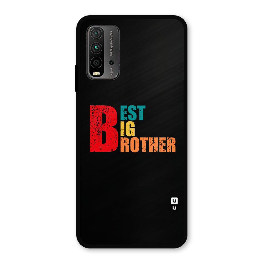 Best Big Brother Glass Back Case for Redmi 9 Power