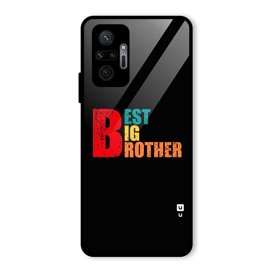 Best Big Brother Glass Back Case for Redmi Note 10 Pro Max