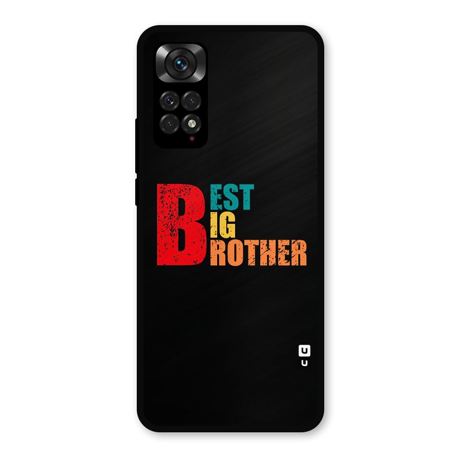Best Big Brother Glass Back Case for Redmi Note 11s