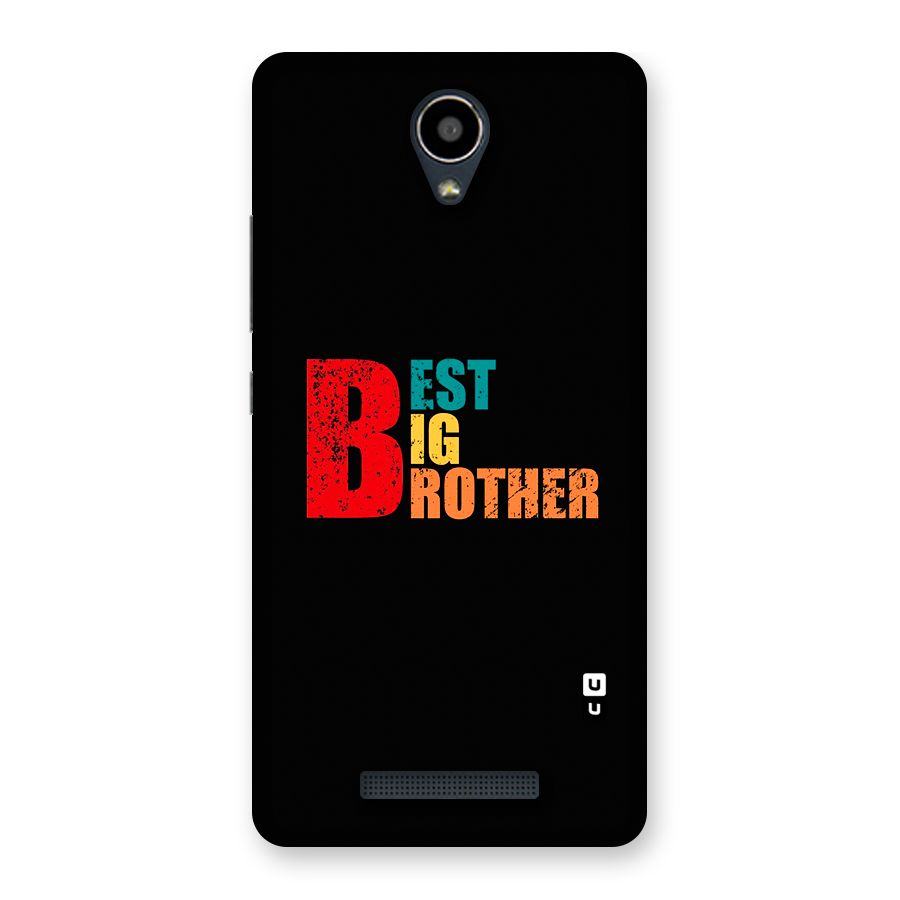 Best Big Brother Back Case for Redmi Note 2