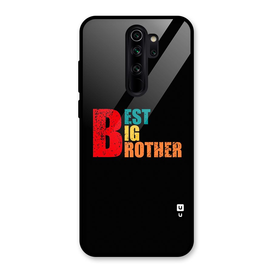 Best Big Brother Glass Back Case for Redmi Note 8 Pro