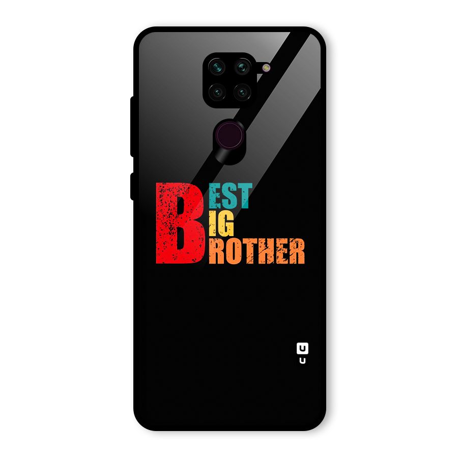 Best Big Brother Glass Back Case for Redmi Note 9