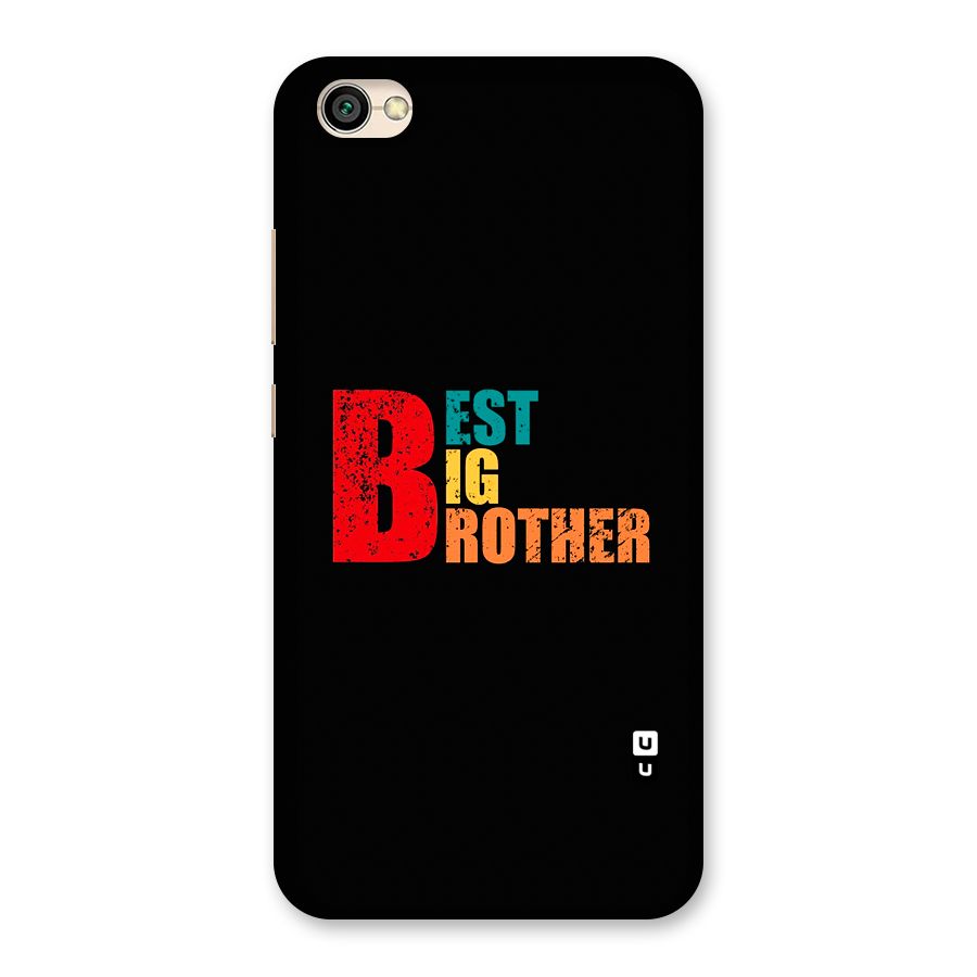 Best Big Brother Back Case for Redmi Y1 Lite