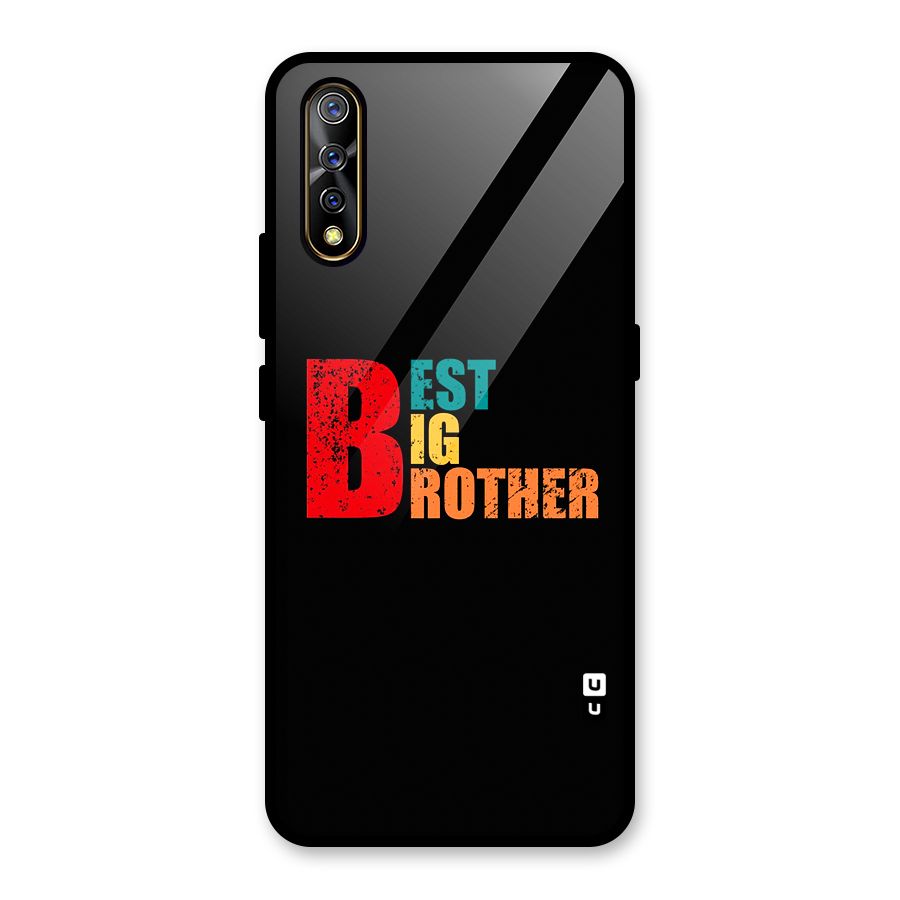 Best Big Brother Glass Back Case for Vivo S1