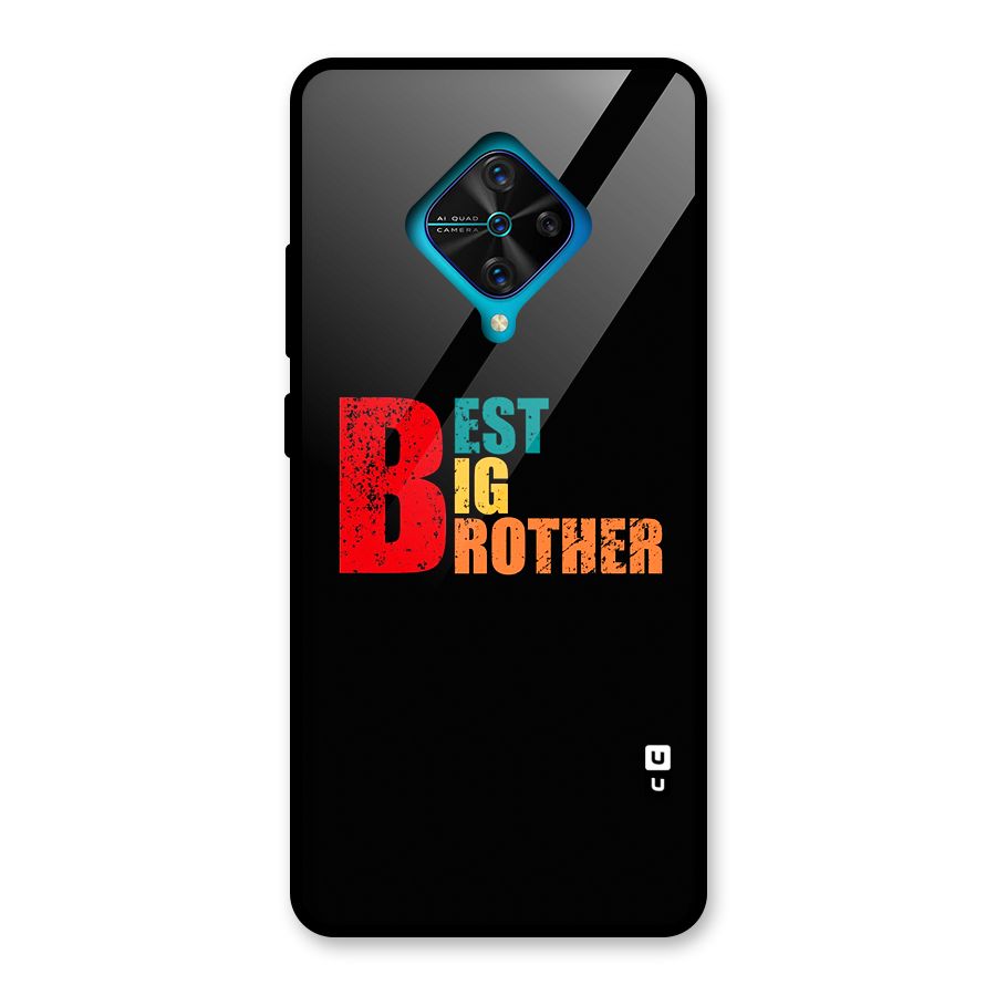 Best Big Brother Glass Back Case for Vivo S1 Pro