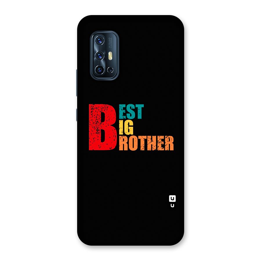 Best Big Brother Glass Back Case for Vivo V17
