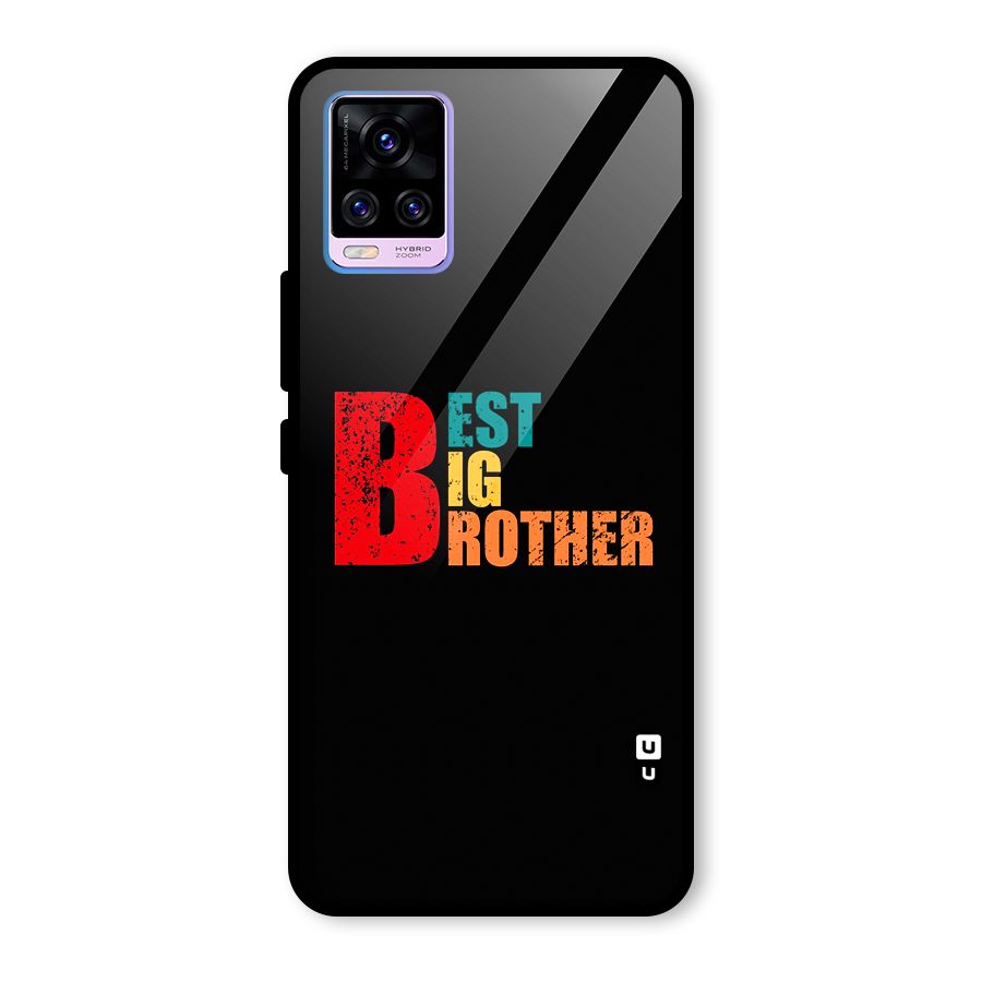 Best Big Brother Glass Back Case for Vivo V20 Pro