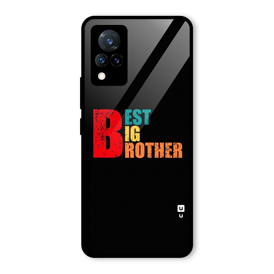 Best Big Brother Glass Back Case for Vivo V21 5G