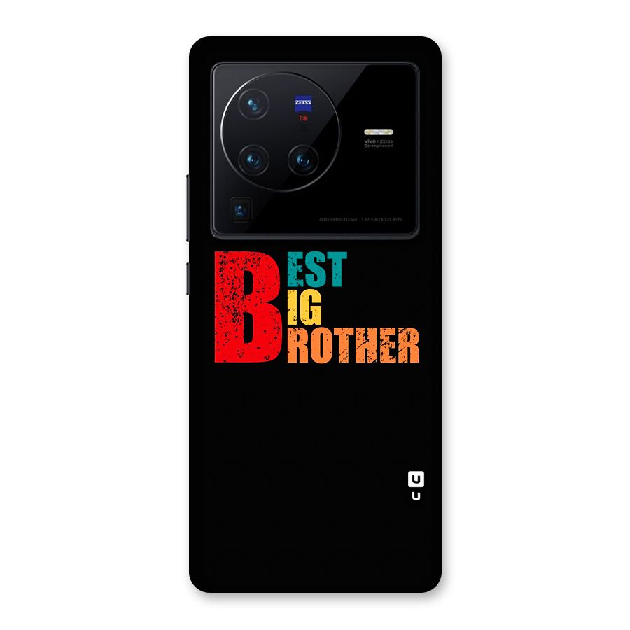 Best Big Brother Back Case for Vivo X80 Pro