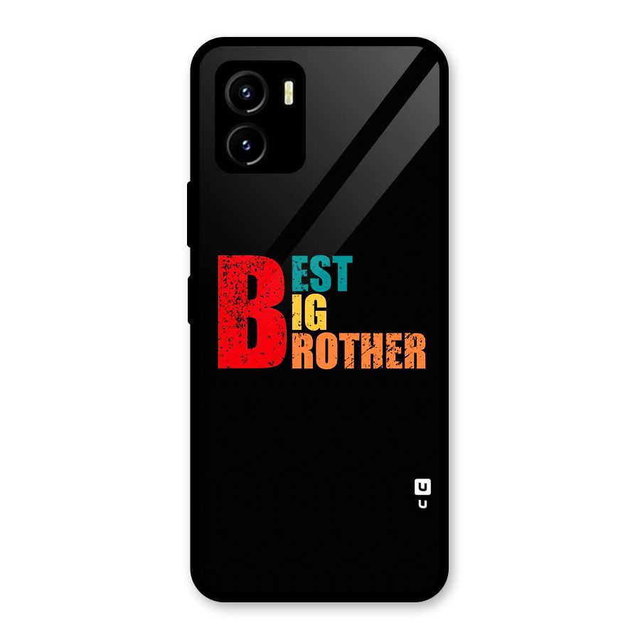 Best Big Brother Glass Back Case for Vivo Y15s