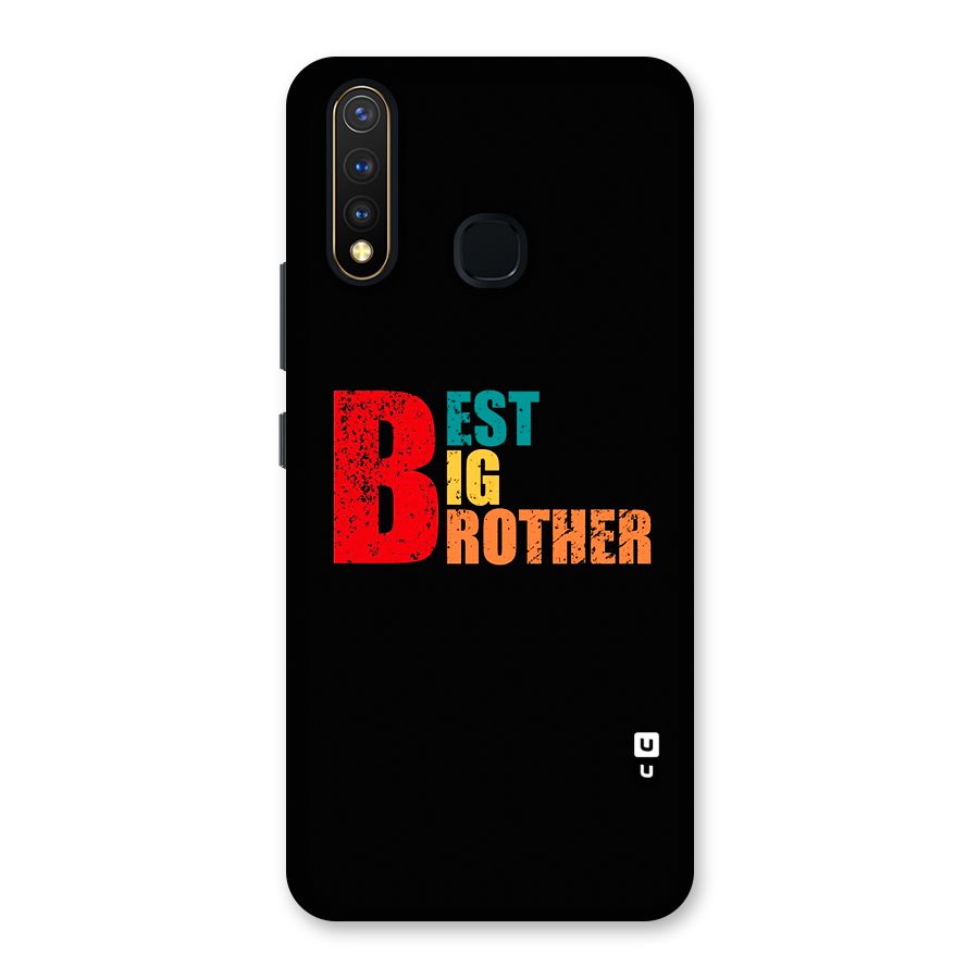 Best Big Brother Back Case for Vivo Y19