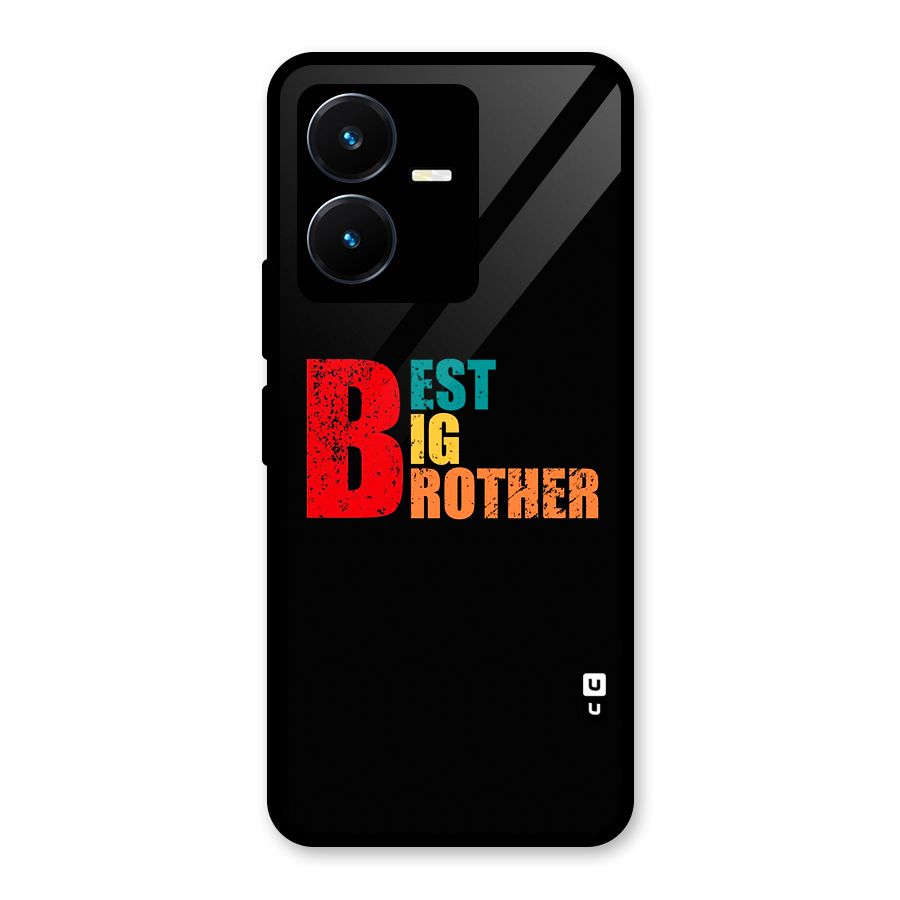 Best Big Brother Glass Back Case for Vivo Y22s