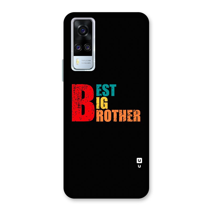 Best Big Brother Glass Back Case for Vivo Y51