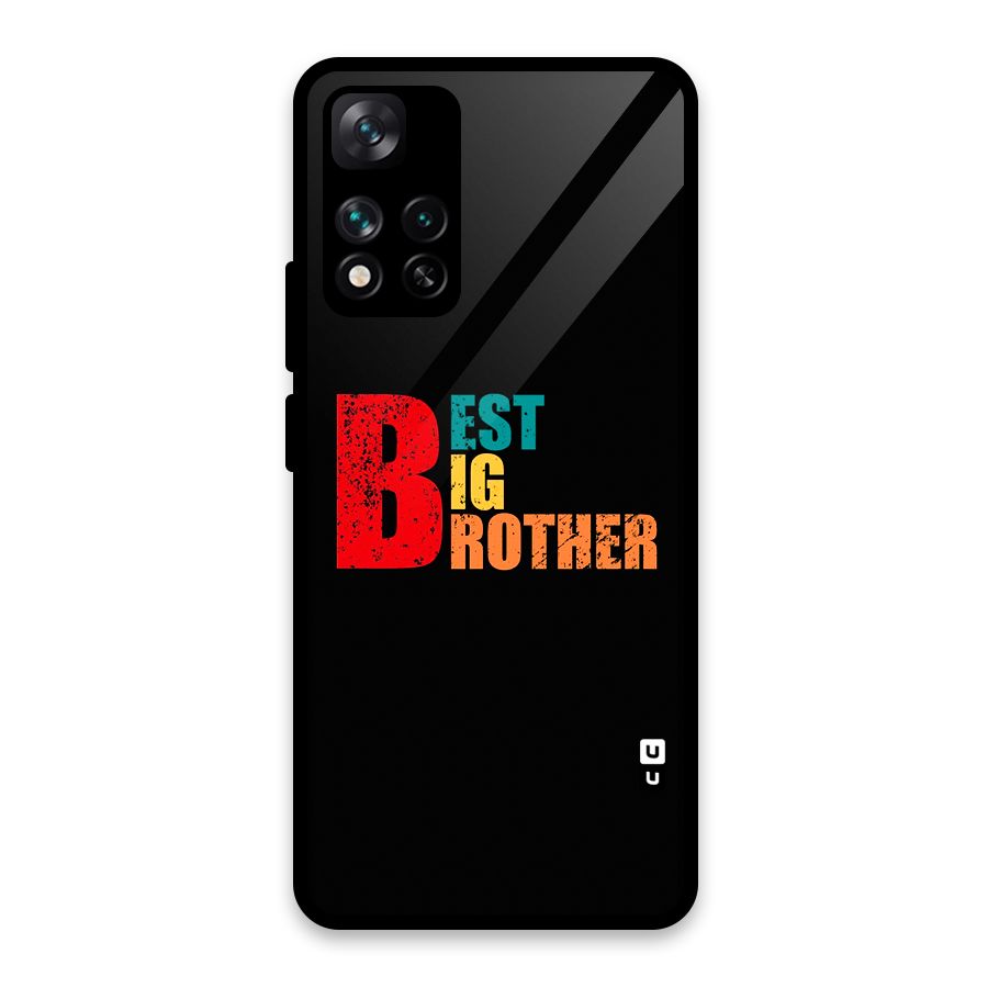 Best Big Brother Glass Back Case for Xiaomi 11i HyperCharge 5G