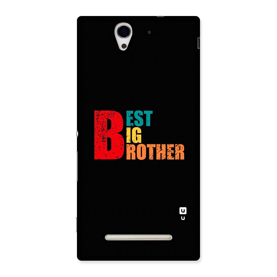 Best Big Brother Back Case for Xperia C3
