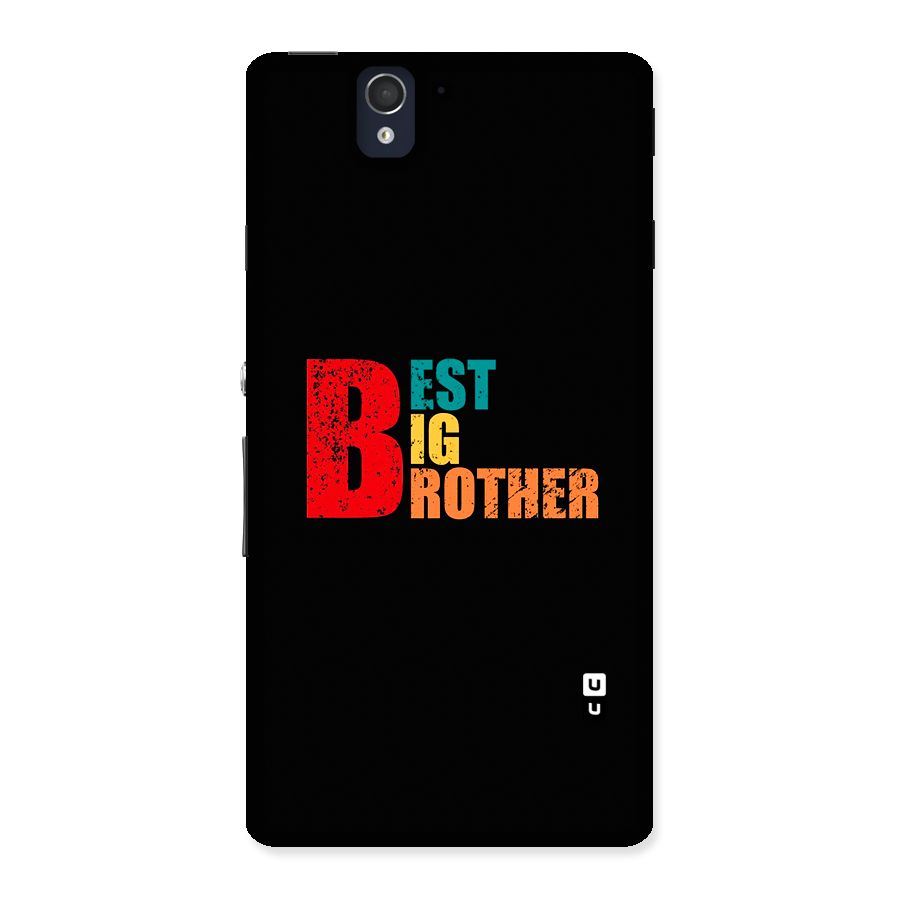 Best Big Brother Back Case for Xperia Z