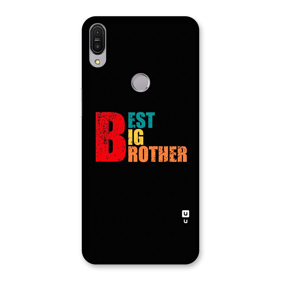 Best Big Brother Back Case for Zenfone Max Pro M1