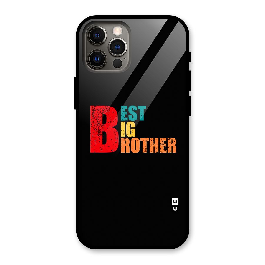 Best Big Brother Glass Back Case for iPhone 12 Pro