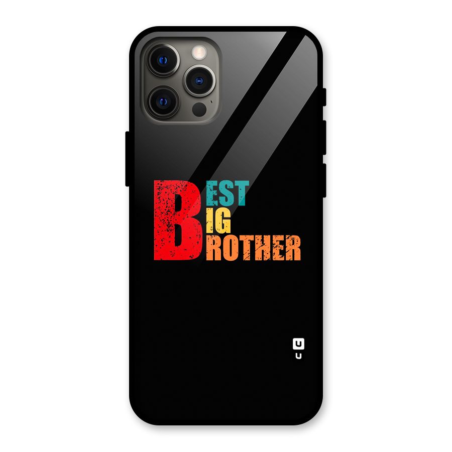 Best Big Brother Glass Back Case for iPhone 12 Pro Max