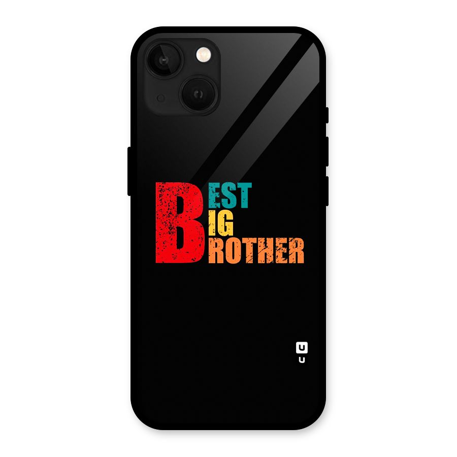 Best Big Brother Glass Back Case for iPhone 13