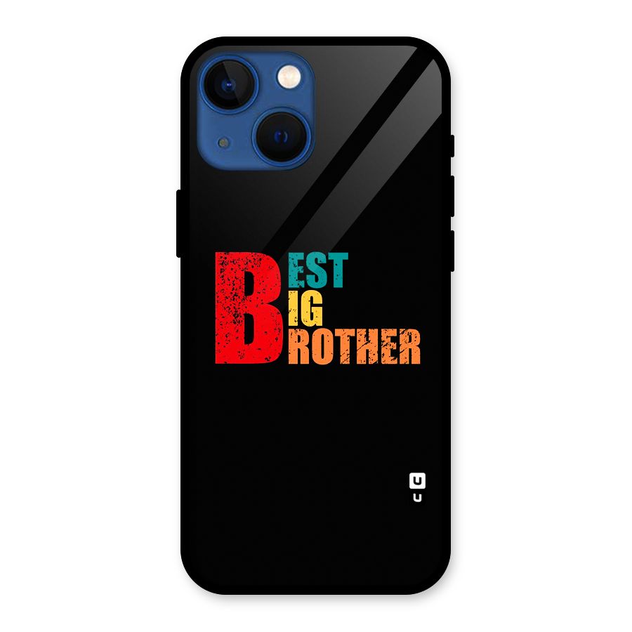 Best Big Brother Glass Back Case for iPhone 13 Mini