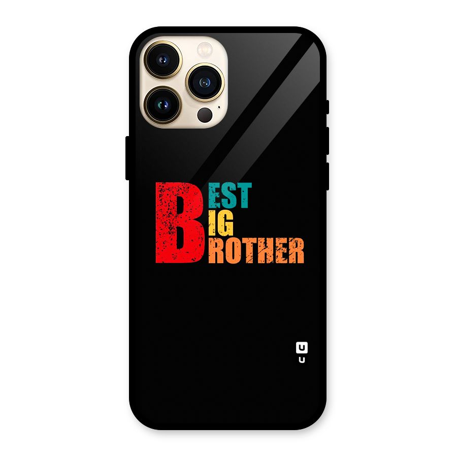 Best Big Brother Glass Back Case for iPhone 13 Pro Max